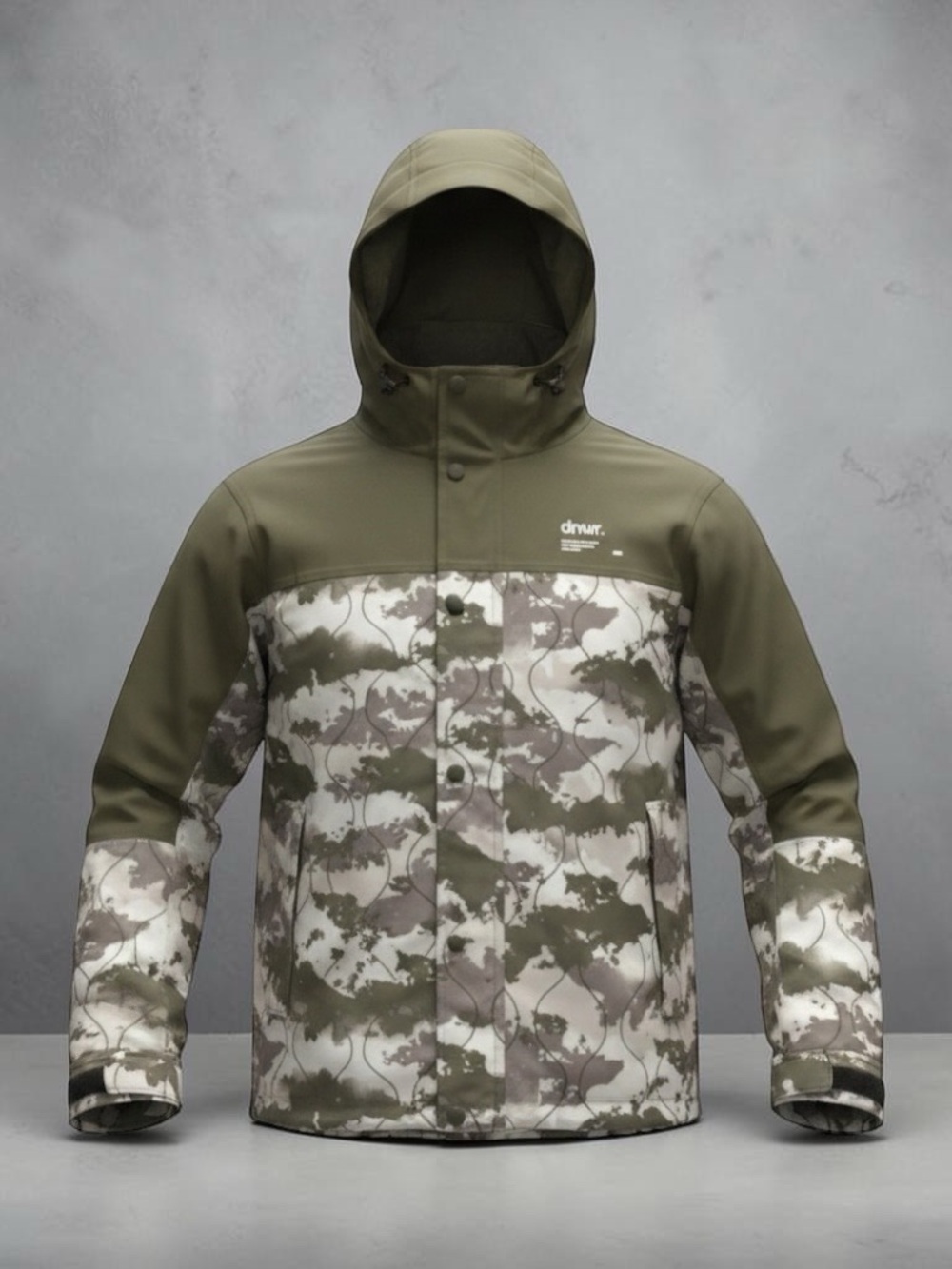 Zara Man Camo Jacket Sz Medium